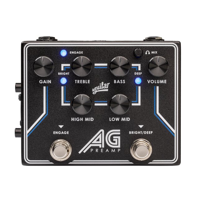 Aguilar AG Bass Preamp/DI Pedal (Made in USA)