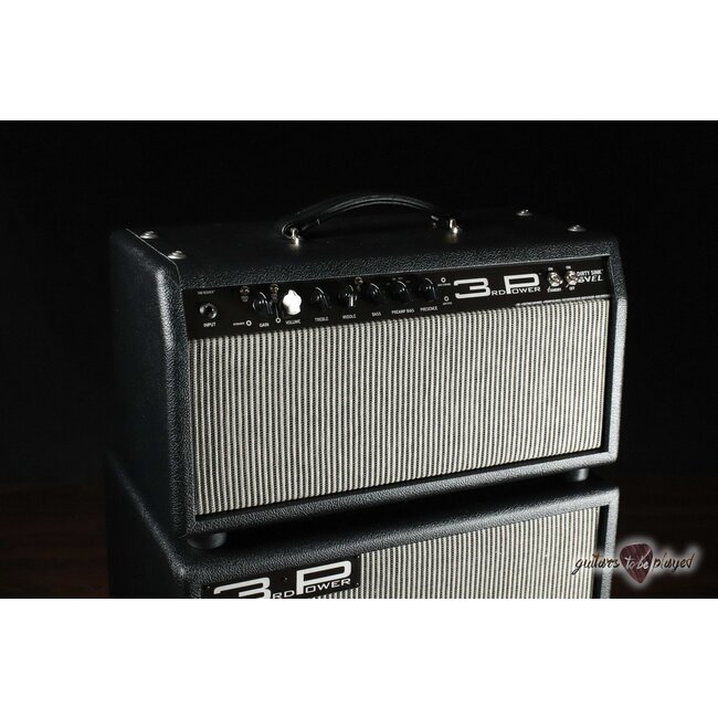 3rd Power Dirty Sink 6VEL Head w/ Footswitch & 212 Vertical Cab – Black