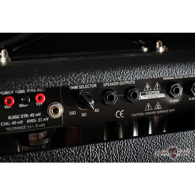 3rd Power Dirty Sink 6VEL Head w/ Footswitch & 212 Vertical Cab – Black