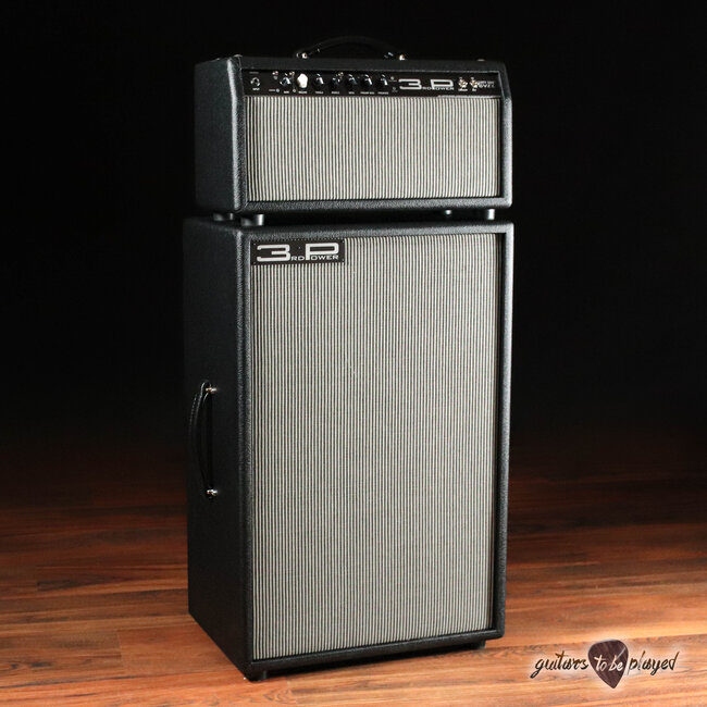 3rd Power Dirty Sink 6VEL Head w/ Footswitch & 212 Vertical Cab – Black