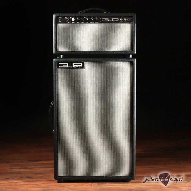 3rd Power Dirty Sink 6VEL Head w/ Footswitch & 212 Vertical Cab – Black