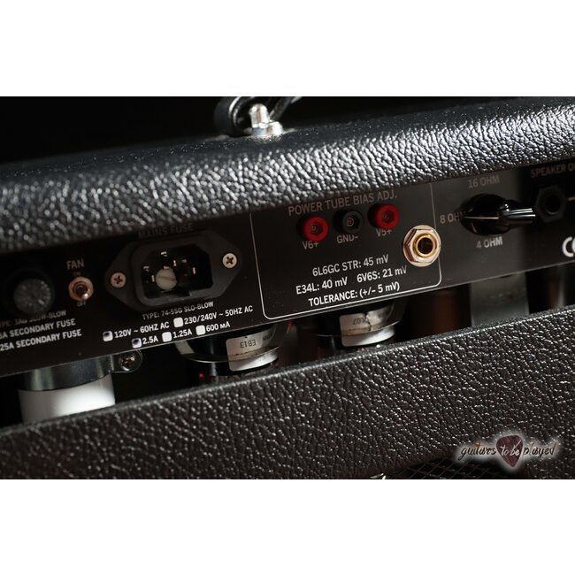 3rd Power Dirty Sink 6VEL Head w/ Footswitch – Black w/ Black Grill