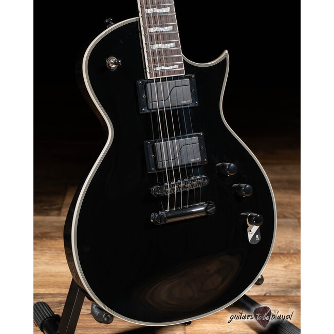 ESP LTD Deluxe EC-1000S Fishman Fluence Electric Guitar – Black