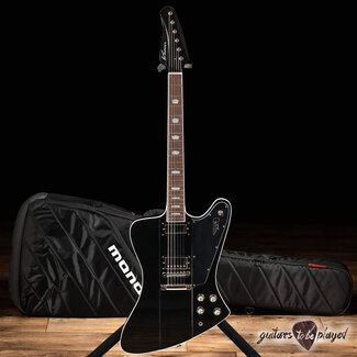 Kauer Banshee Mahogany Guitar w/ Lollar Firebird & Imperial – Black