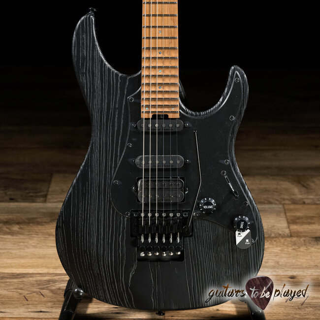 ESP LTD SN-1000FR Swamp Ash Floyd Rose Guitar – Black Blast