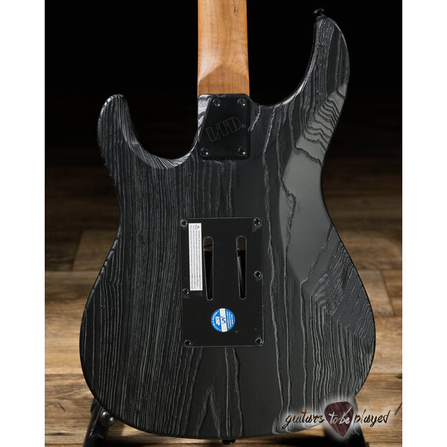 ESP LTD SN-1000FR Swamp Ash Floyd Rose Guitar – Black Blast