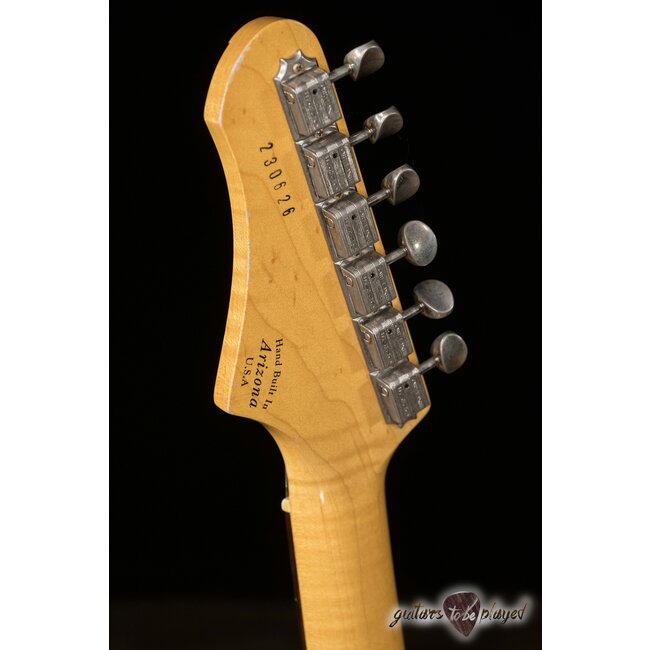 Fano JM6 Oltre Lollar Staple/Traditional P-90 Guitar w/ Gigbag – Sherwood Green