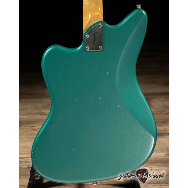 Fano JM6 Oltre Lollar Staple/Traditional P-90 Guitar w/ Gigbag – Sherwood Green