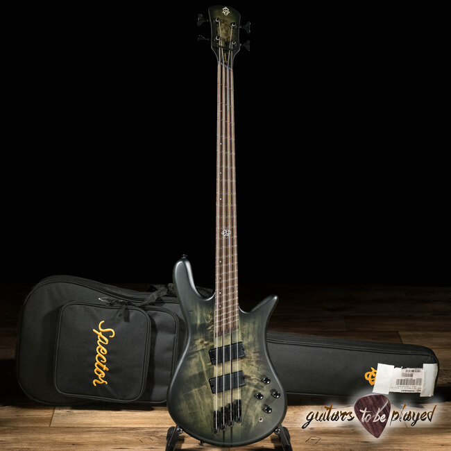 Spector NS Dimension 4 Multi-Scale Bass w/ Gigbag – Haunted Moss Matte