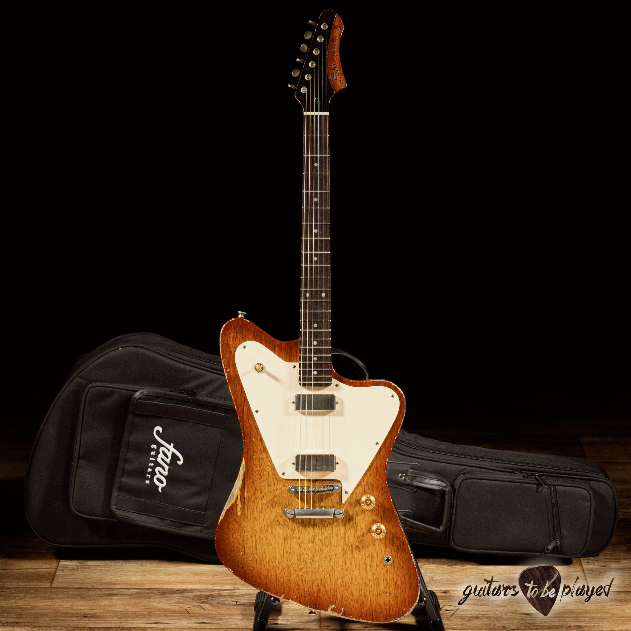 Fano PX6 Alt de Facto Korina Body/Mahogany Set Neck – Faded