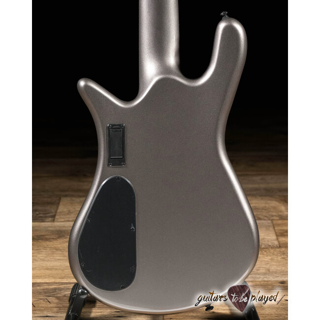 Spector NS Dimension HP 5 String Multi-Scale Neck-Thru Bass – Gunmetal Gloss