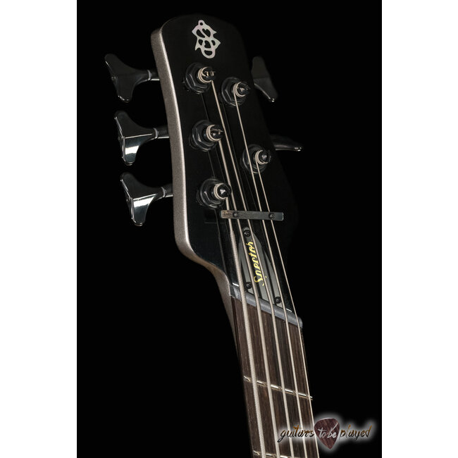 Spector NS Dimension HP 5 String Multi-Scale Neck-Thru Bass – Gunmetal Gloss