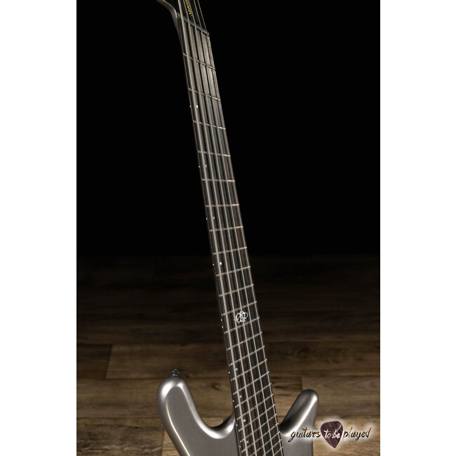 Spector NS Dimension HP 5 String Multi-Scale Neck-Thru Bass – Gunmetal Gloss