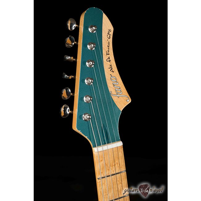 Fano GF6 Alt de Facto Semi-Hollow w/ HB’s & Birdseye Fretboard – Ocean Turquoise