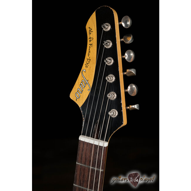 Fano PX6 Alt de Facto Left-Handed Mahogany Lollar Firebird Guitar –Tobacco Burst