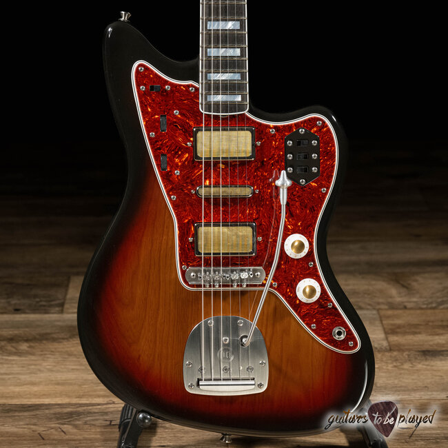 Shelton GalaxyFlite Super III w/ Ebony Fretboard & Lambertones – 3-Tone Sunburst