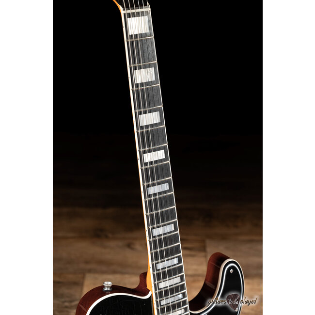 Shelton Timeflite GTX Mahogany Thinline w/ Mastery & Lambertones – Black