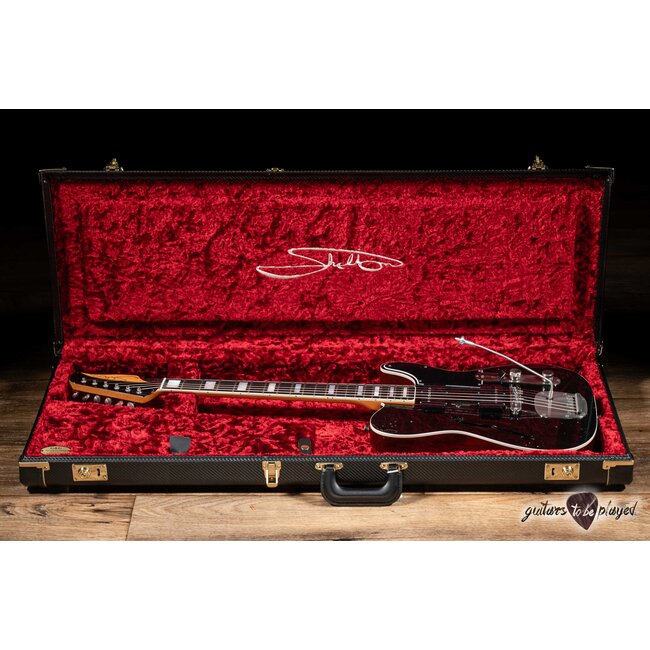 Shelton Timeflite GTX Mahogany Thinline w/ Mastery & Lambertones – Black