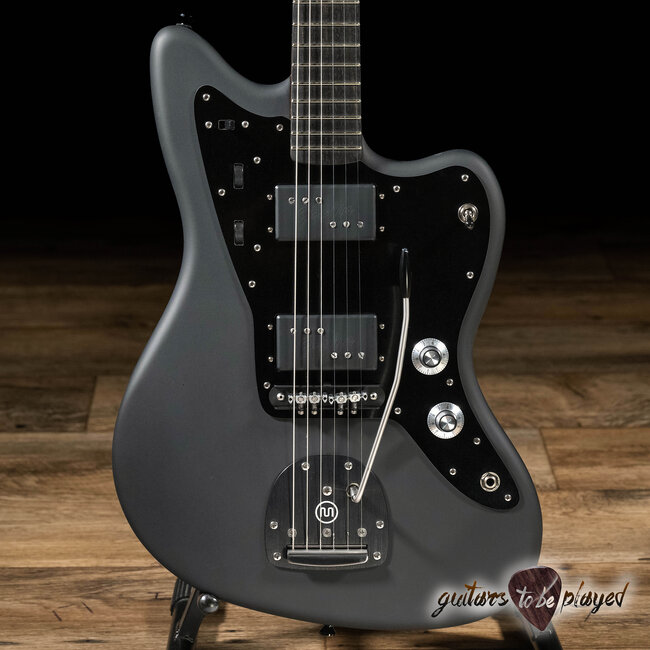 Shelton GalaxyFlite Ash w/ Roasted Flame Maple, Ebony & Fralins – Pitch Black