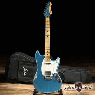 Fano Guitars Fano MG6 Alt de Facto Lambertones Crema/Blondie Guitar – Lake Placid Blue