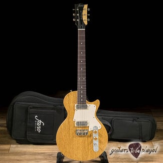 Fano Fano SP6 Alt de Facto Korina Set Neck Guitar w/ Mini Humbuckers – Vintage Amber