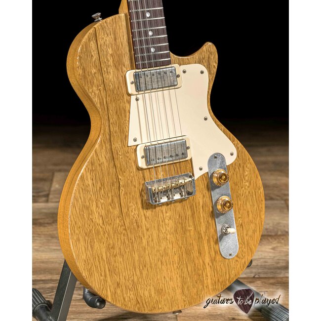 Fano SP6 Alt de Facto Korina Set Neck Guitar w/ Mini Humbuckers – Vintage Amber