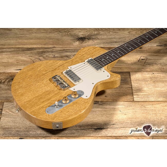 Fano SP6 Alt de Facto Korina Set Neck Guitar w/ Mini Humbuckers – Vintage Amber