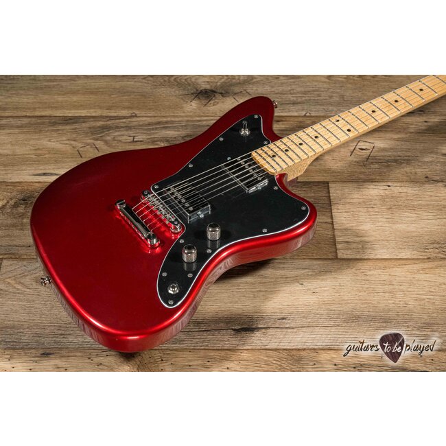 Fano JM6 Oltre Humbucker Maple Fretboard Guitar w/ Gigbag – Candy Apple Red