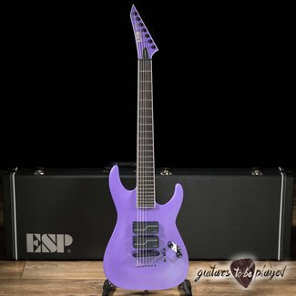 ESP LTD ESP LTD SC-607 Stephen Carpenter 7-String Baritone Guitar w/ Case – Purple Satin
