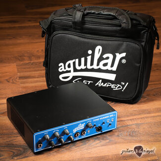 Aguilar Aguilar TH500 Tone Hammer 500 Limited Edition Bass Amp Head w/ Carry Bag – Blue
