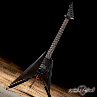 ESP LTD ESP LTD Arrow Black Metal Floyd Rose EMG Guitar – Black Satin