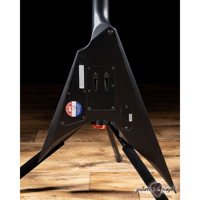 ESP LTD Arrow Black Metal Floyd Rose EMG Guitar – Black Satin