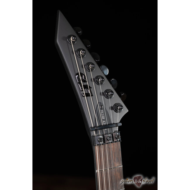 ESP LTD Arrow Black Metal Floyd Rose EMG Guitar – Black Satin