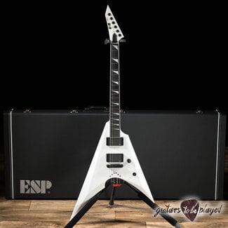 ESP ESP E-II Arrow NT EMG Electric Guitar w/ Case – Snow White