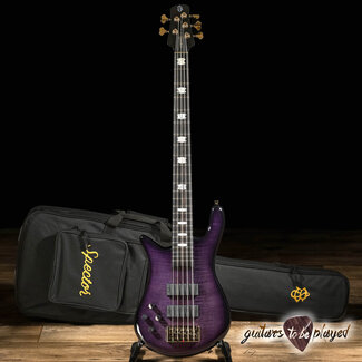 Spector Spector Euro 5 LT Left-Handed 5-String Bass – Violet Fade Gloss