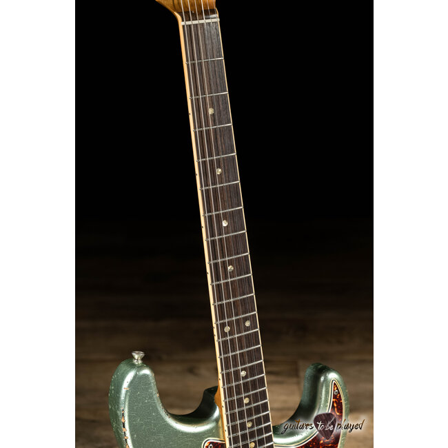 Shabat Lynx Alder HSS w/ Rosewood & Lollar 64’s/Imperial - Firemist Silver/3TSB