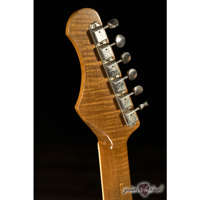 Shabat Lynx Alder HSS w/ Rosewood & Lollar 64’s/Imperial - Firemist Silver/3TSB