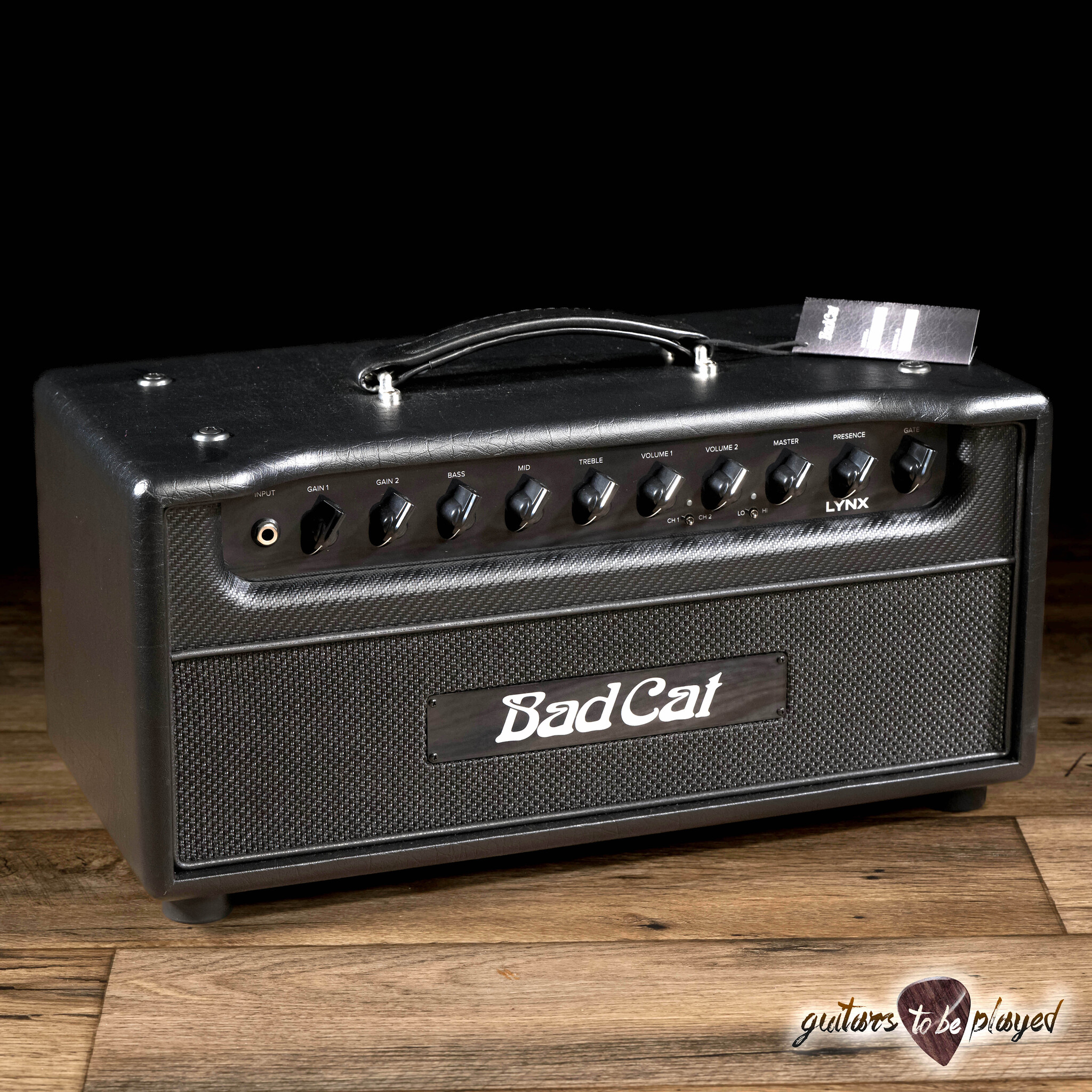 Bad Cat Lynx 50W 2-Channel High Gain Tube Amp Head w/ FTSW & Cover