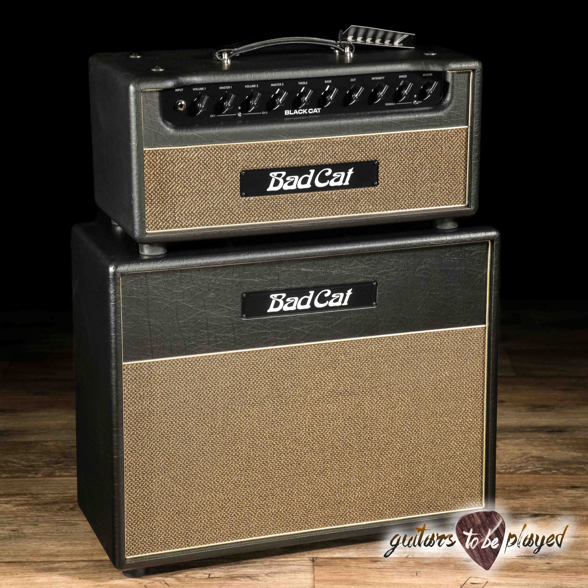 Bad Cat Black Cat 20W 2-Channel Tube Amp Head w/ 1x12 Bad Cat Black Cat 20W 2-Channel Tube Amp Head w/ 1x12
