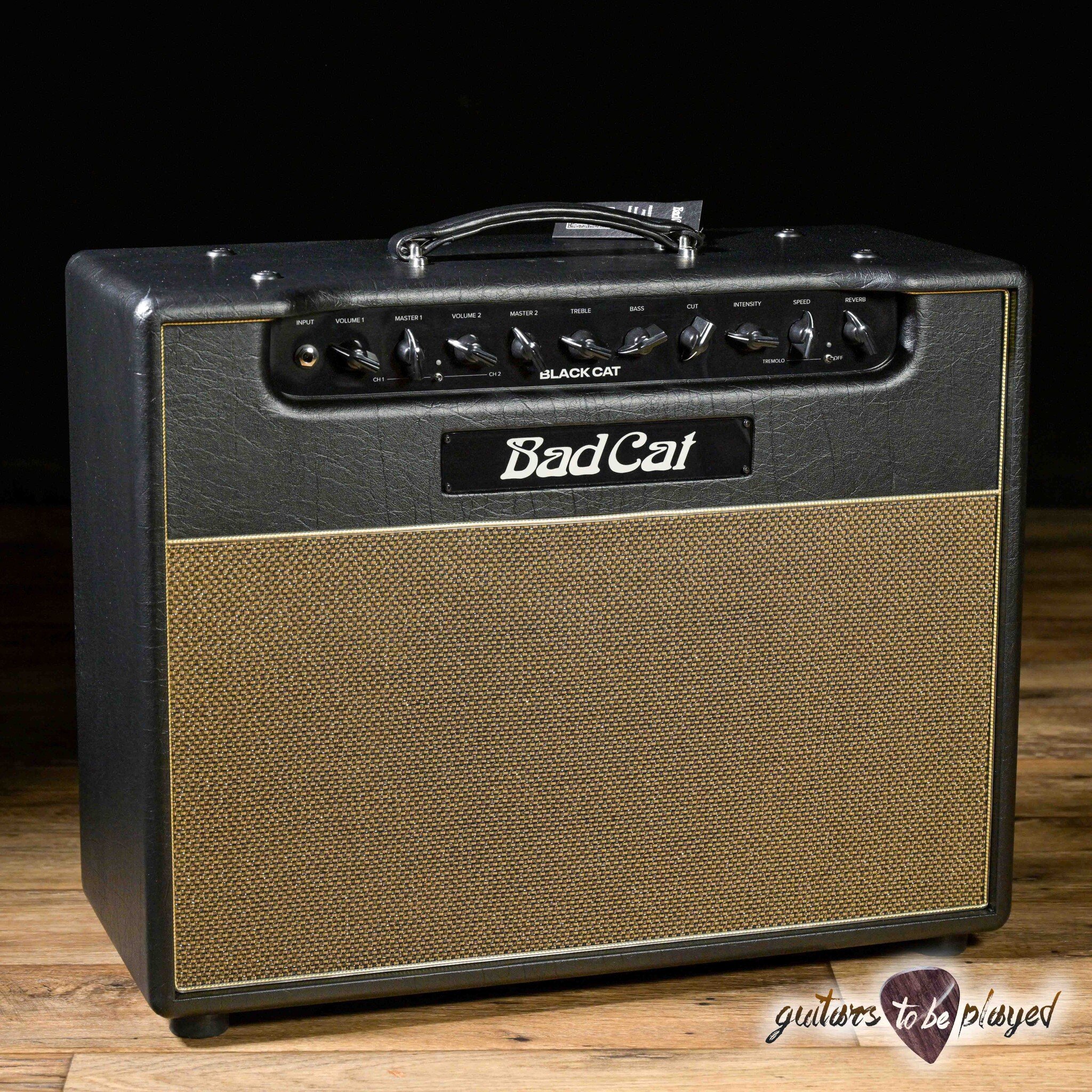 Bad Cat Black Cat 1x12 20W Tube Combo Amp w/ Footswitch & Cover