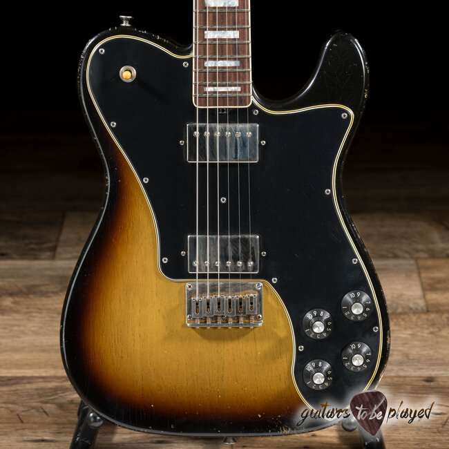 Shabat Lion Deluxe Mahogany Neck & Body w/ Lollar Imperials – Tobacco Burst