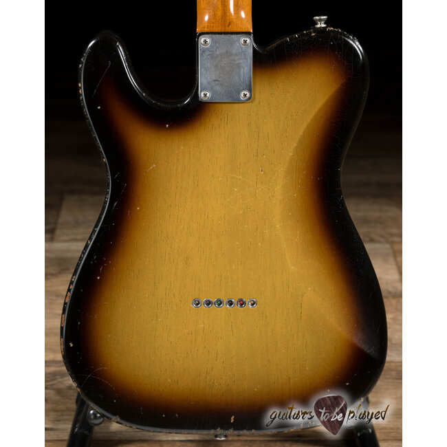 Shabat Lion Deluxe Mahogany Neck & Body w/ Lollar Imperials – Tobacco Burst