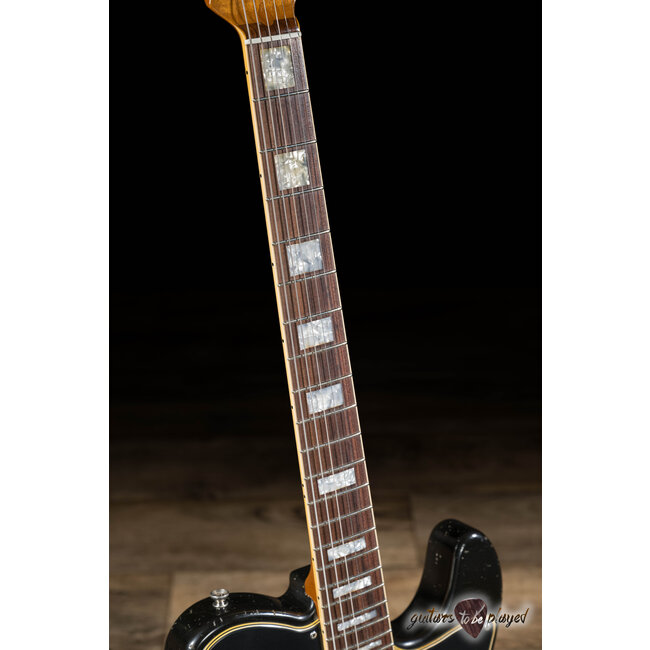 Shabat Lion Deluxe Mahogany Neck & Body w/ Lollar Imperials – Tobacco Burst