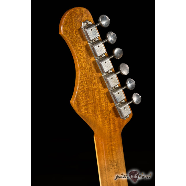 Shabat Lion Deluxe Mahogany Neck & Body w/ Lollar Imperials – Tobacco Burst