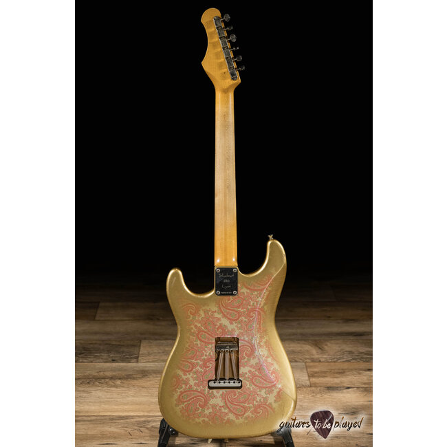 Shabat Lynx Alder S-Style w/ Lollar Blondes & Special S –Pink Paisley/Gold Burst