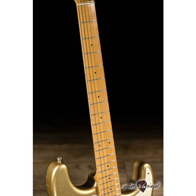 Shabat Lynx Alder S-Style w/ Lollar Blondes & Special S –Pink Paisley/Gold Burst
