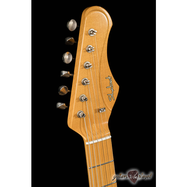 Shabat Lynx Alder S-Style w/ Lollar Blondes & Special S –Pink Paisley/Gold Burst