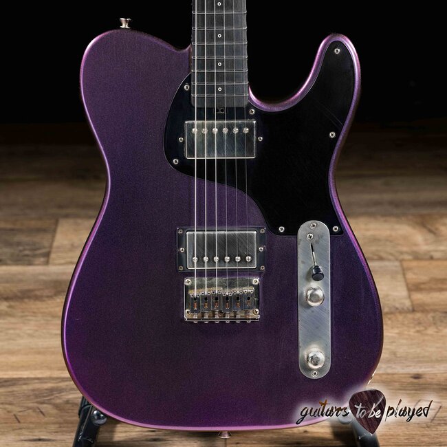 Shabat Lion Special Ebony Fretboard w/ Stainless Frets & HB’s – Cosmic Amethyst