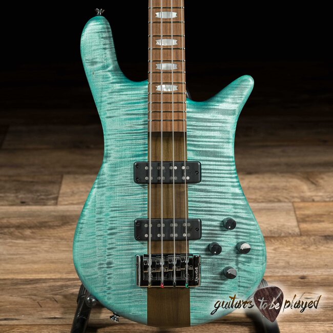 Spector Euro 4 RST Aguilar-Equipped Bass Guitar – Turquoise Tide Matte