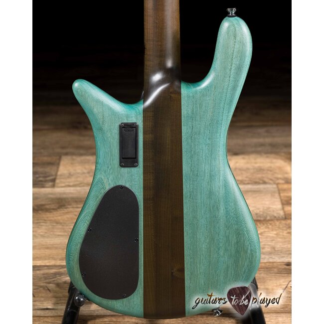 Spector Euro 4 RST Aguilar-Equipped Bass Guitar – Turquoise Tide Matte
